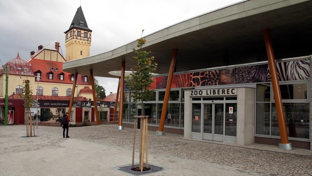 Vstup do Zoo Liberec